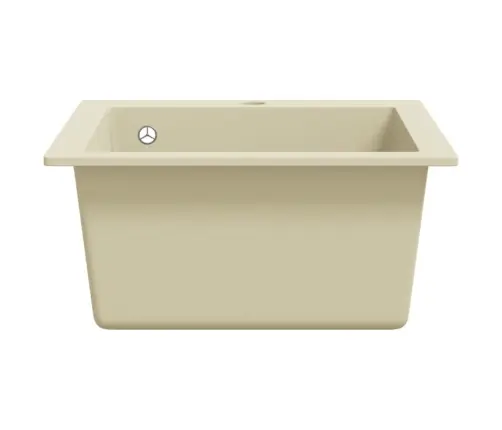 Virtuvinė Plautuvė, Smėlio Sp., Granitas, Vieno Dubens