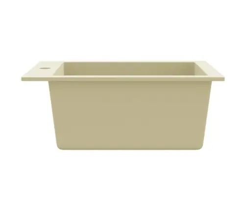 Virtuvinė Plautuvė, Smėlio Sp., Granitas, Vieno Dubens