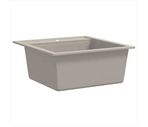 Ühepoolne Köögivalamu, Graniit, Beež