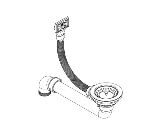 Apaļa Virtuves Izlietne, Viena Bļoda, Balts Granīts Vidaxl