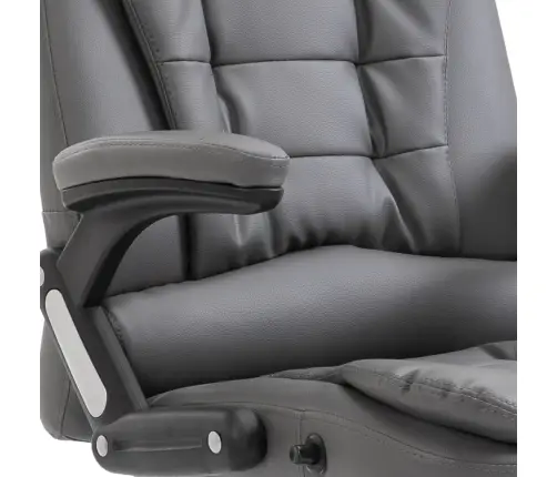 Biroja Krēsls, Antracītpelēka Mākslīgā Āda Vidaxl