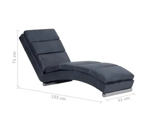 Zvilnis, Pelēka Mākslīgā Zamšāda Vidaxl