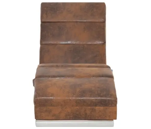 Massaažikanapee, Pruun, Kunstseemisnahk