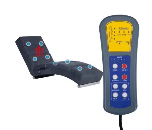 Masāžas Zvilnis, Pelēka Mākslīgā Zamšāda Vidaxl