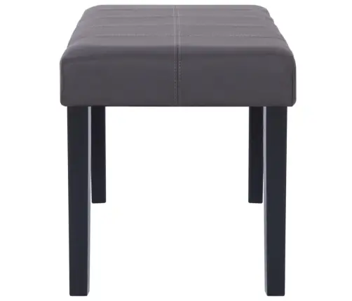 Suoliukas, Pilkas, 106cm Dirbtinė Oda