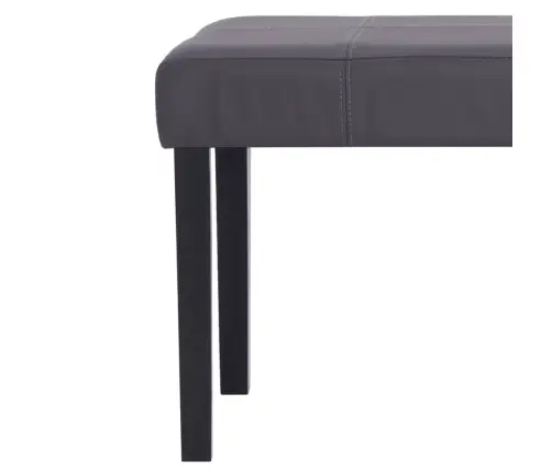 Suoliukas, Pilkas, 106cm Dirbtinė Oda