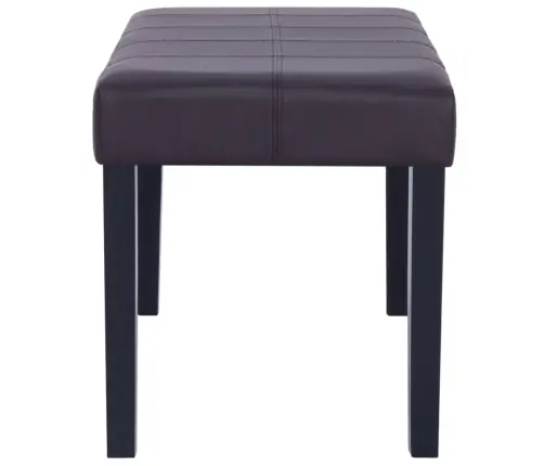 Sols, 106 Cm, Brūna Mākslīgā Āda Vidaxl