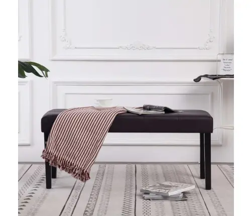 Sols, 106 Cm, Brūna Mākslīgā Āda Vidaxl