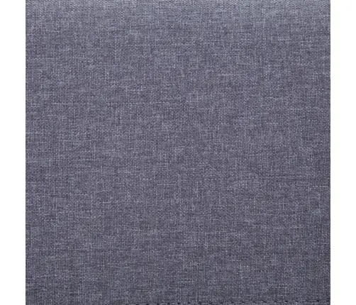 Sols Ar Kasti, 116 Cm, Gaiši Pelēks Poliesters Vidaxl