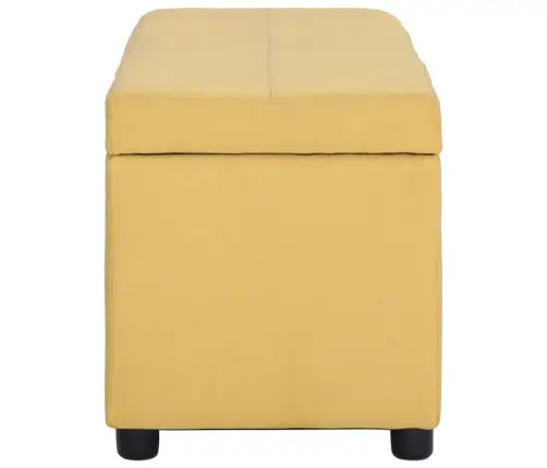 Sols Ar Kasti, 116 Cm, Dzeltens Poliesters Vidaxl