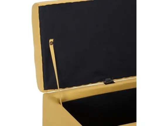 Sols Ar Kasti, 116 Cm, Dzeltens Poliesters Vidaxl