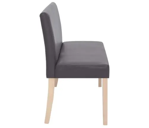 Suoliukas, Pilkas, 139,5cm Dirbtinė Oda