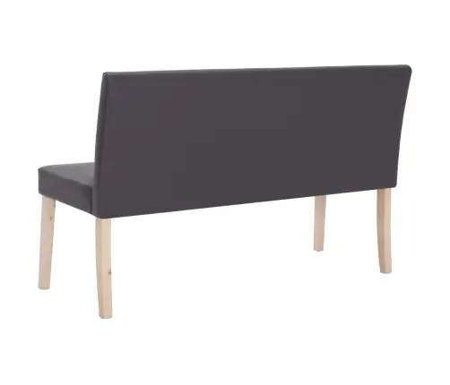 Suoliukas, Pilkas, 139,5cm Dirbtinė Oda