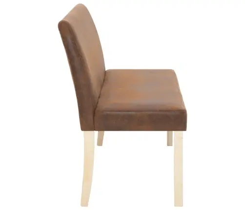 Suoliukas, Rudas, 139,5cm Dirbtinė Versta Oda