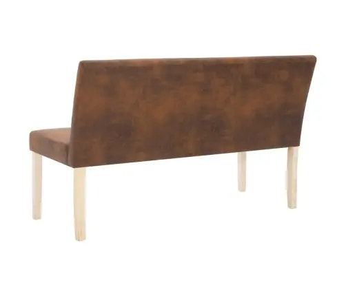 Suoliukas, Rudas, 139,5cm Dirbtinė Versta Oda