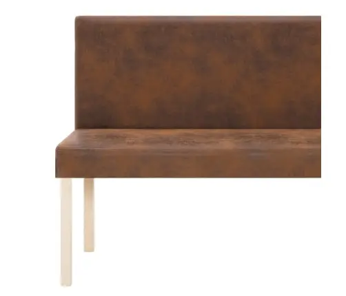 Suoliukas, Rudas, 139,5cm Dirbtinė Versta Oda