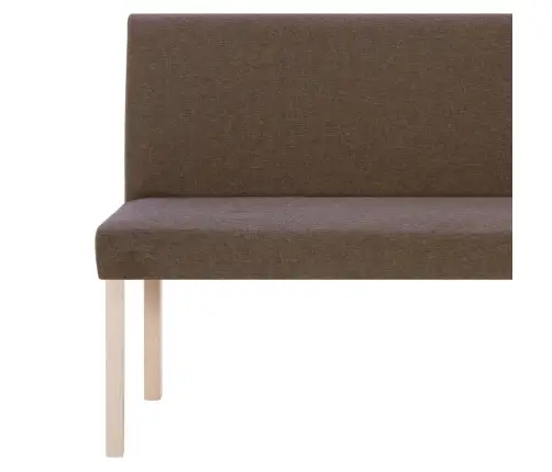 Sols, 139,5 Cm, Brūns Poliesters Vidaxl