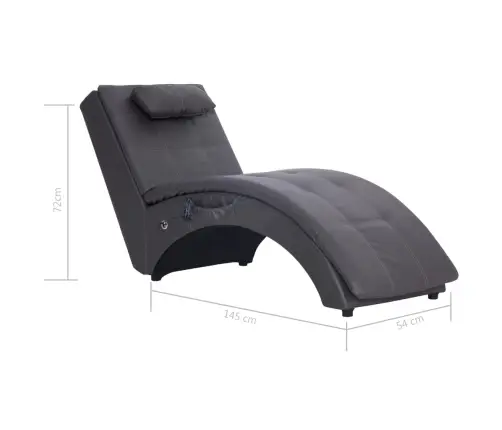 Massaažikanapee Koos Padjaga, Hall, Kunstnahk