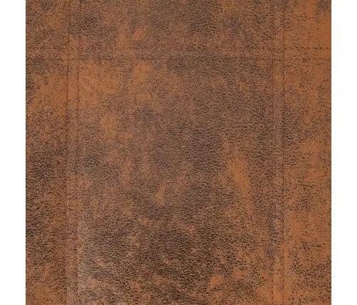 Masāžas Zvilnis Ar Spilvenu, Brūna Mākslīgā Zamšāda Vidaxl