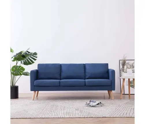 3-Kohaline Diivan, Kangas, Sinine