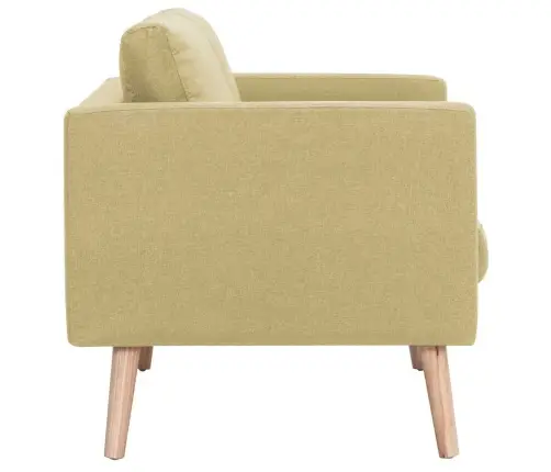 Divvietīgs Dīvāns, Zaļš Audums Vidaxl