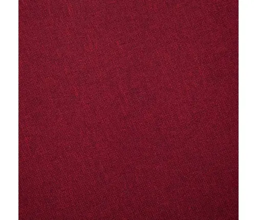 Divvietīgs Dīvāns, Vīnsarkans Audums Vidaxl