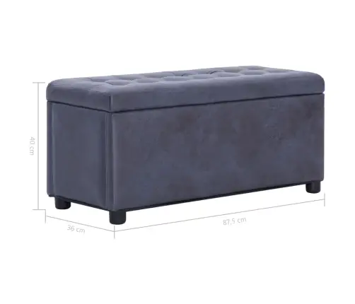 Hoiutumba 87,5 cm Hall, Kunstseemisnahk