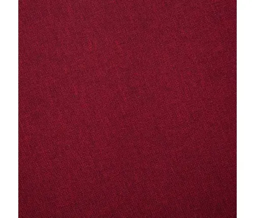 Dvivietė Sofa, Vyno Raudonos Spalvos, Audinys