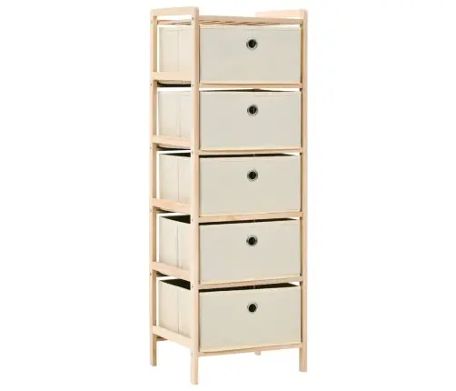 Hoiuriiulid 5 Riidest Korviga, 2 Tk, Seedripuu, Beež