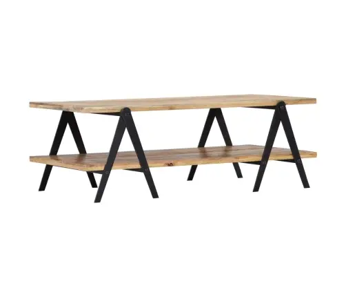 Kafijas Galdiņš, 115X60X40 Cm, Mango Masīvkoks Vidaxl