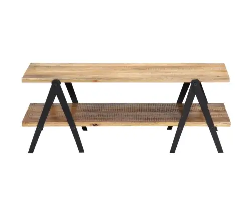 Kafijas Galdiņš, 115X60X40 Cm, Mango Masīvkoks Vidaxl