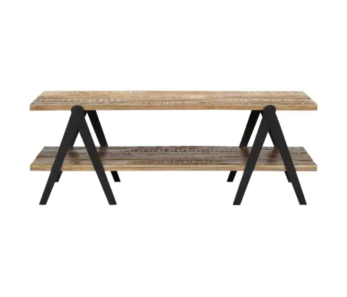 Kavos Staliukas, 115X60X40cm Perdirbtos Medienos Masyvas