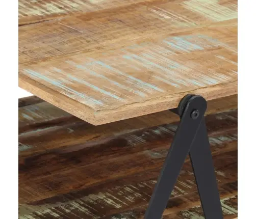 Kavos Staliukas, 115X60X40cm Perdirbtos Medienos Masyvas