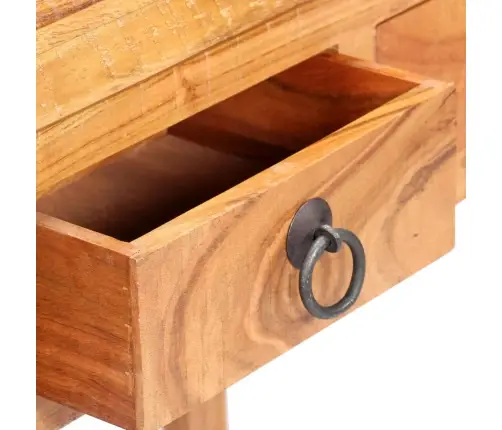 Rakstāmgalds, 90X40X107 Cm, Akācijas Masīvkoks Vidaxl