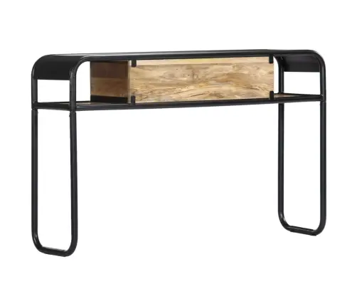 Konsoollaud 118 X 30 X 75 Cm Toekast Taastatud Puidust