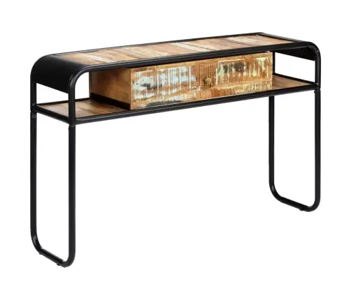 Konsoles Galdiņš, 118X30X75 Cm, Pārstrādāts Masīvkoks Vidaxl