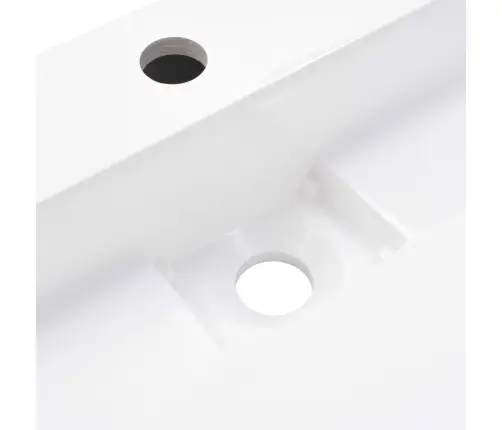 Valamu 120 X 46 X 11 Cm Mineraalvalatis/Marmorvalatis, Valge