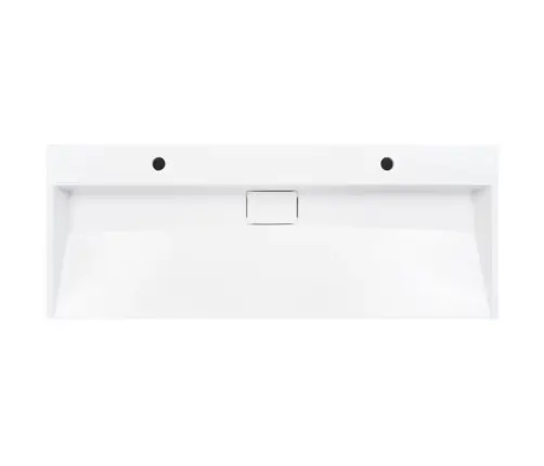 Izlietne, 120X46X11 Cm, Minerālu Un Marmora Materiāls, Balta Vidaxl