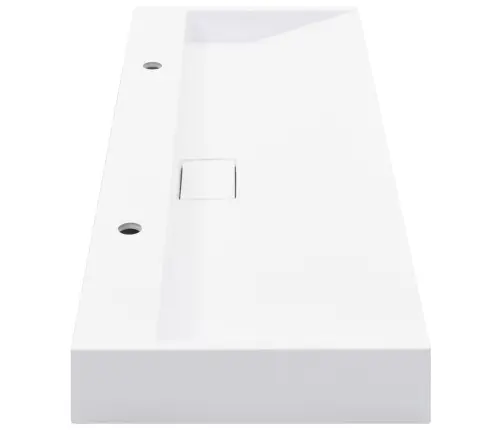 Izlietne, 120X46X11 Cm, Minerālu Un Marmora Materiāls, Balta Vidaxl