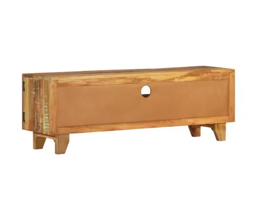 Tv Skapītis, 120X30X40 Cm, Roku Darbs, Pārstrādāts Masīvkoks Vidaxl