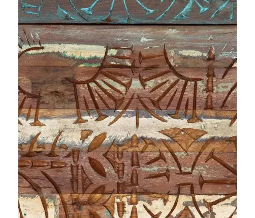 Naktsskapītis, Ar Kokgriezumiem, Pārstrādāts Masīvkoks Vidaxl