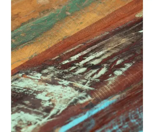 Kafijas Galdiņš, 120X50X30 Cm, Pārstrādāts Masīvkoks Un Tērauds Vidaxl