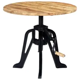 Lisalaud 60X(46-63) cm Toekas Mangopuit Ja Malm