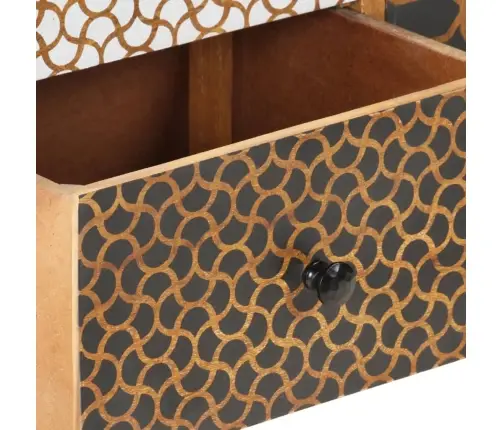 Šoninė Spintelė Su Raštais, 130X30X70cm Mango Med. Masyvas Šoninė Spintelė Su Raštais, 130X30X70cm Mango Med. Masyvas