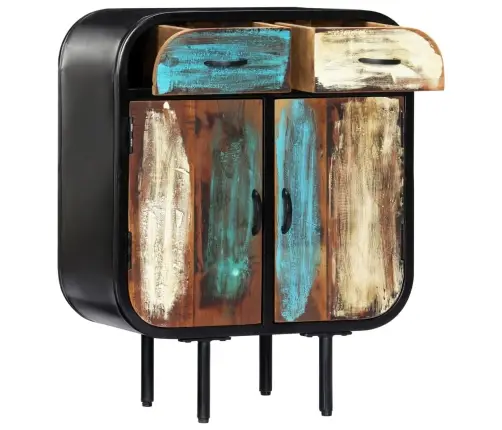 Kumode, 60X30X75 Cm, Pārstrādāts Masīvkoks Vidaxl