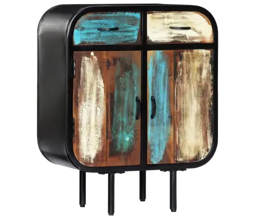 Kumode, 60X30X75 Cm, Pārstrādāts Masīvkoks Vidaxl