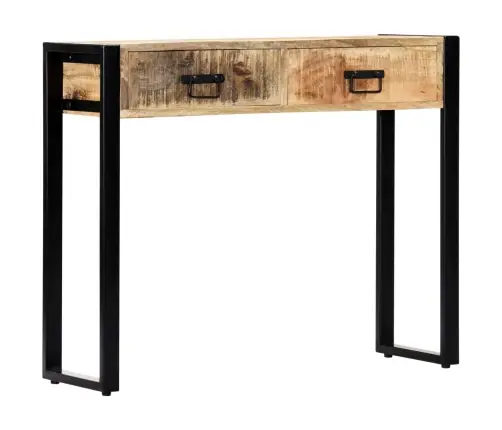 Konsolinis Staliukas, 90X30X75 cm Mango Medienos Masyvas