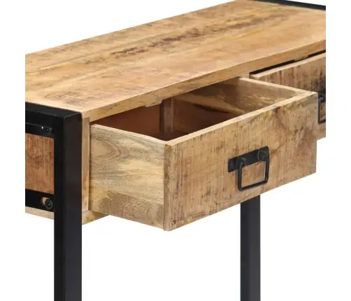 Konsolinis Staliukas, 90X30X75 cm Mango Medienos Masyvas