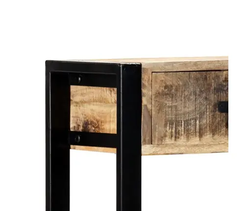 Konsolinis Staliukas, 90X30X75 cm Mango Medienos Masyvas