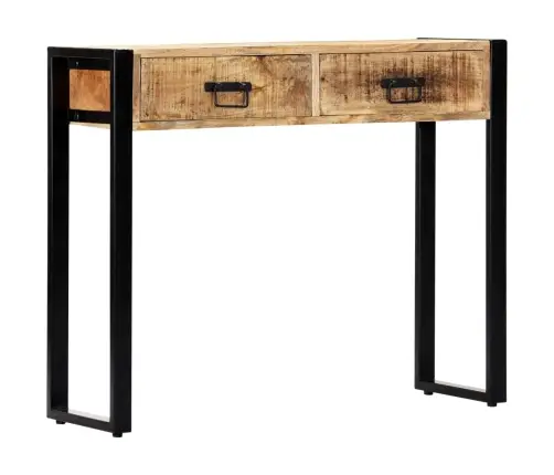 Konsolinis Staliukas, 90X30X75 cm Mango Medienos Masyvas